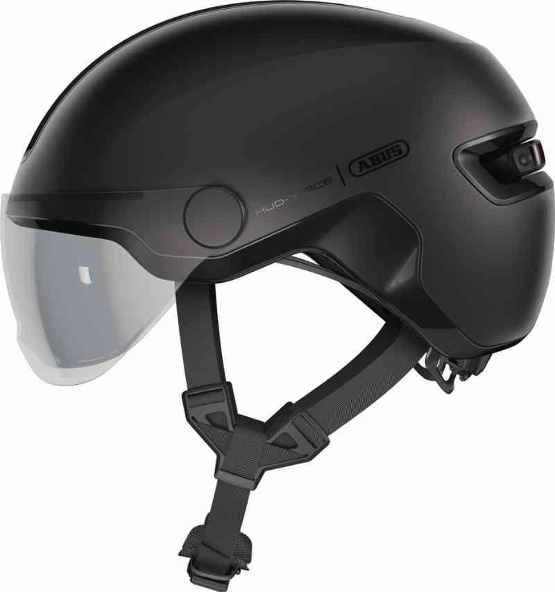 Abus Hud-Y ACE med LED lys - Sort (DK)