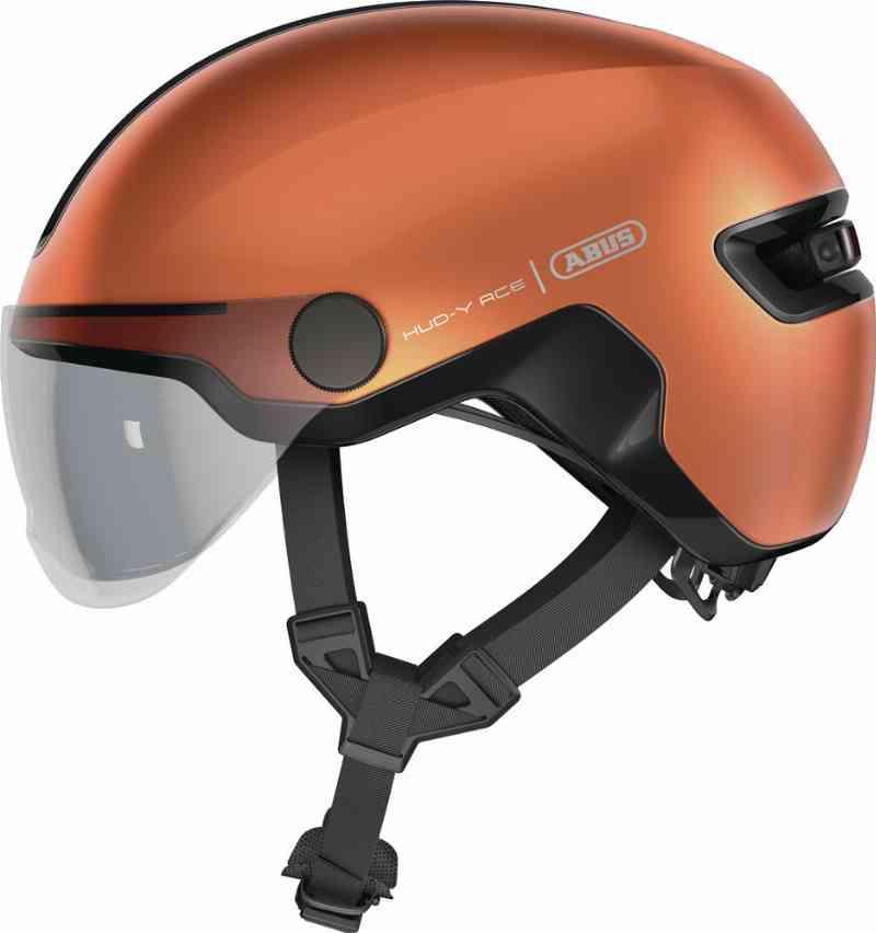 Abus Hud-Y ACE med LED lys – Orange