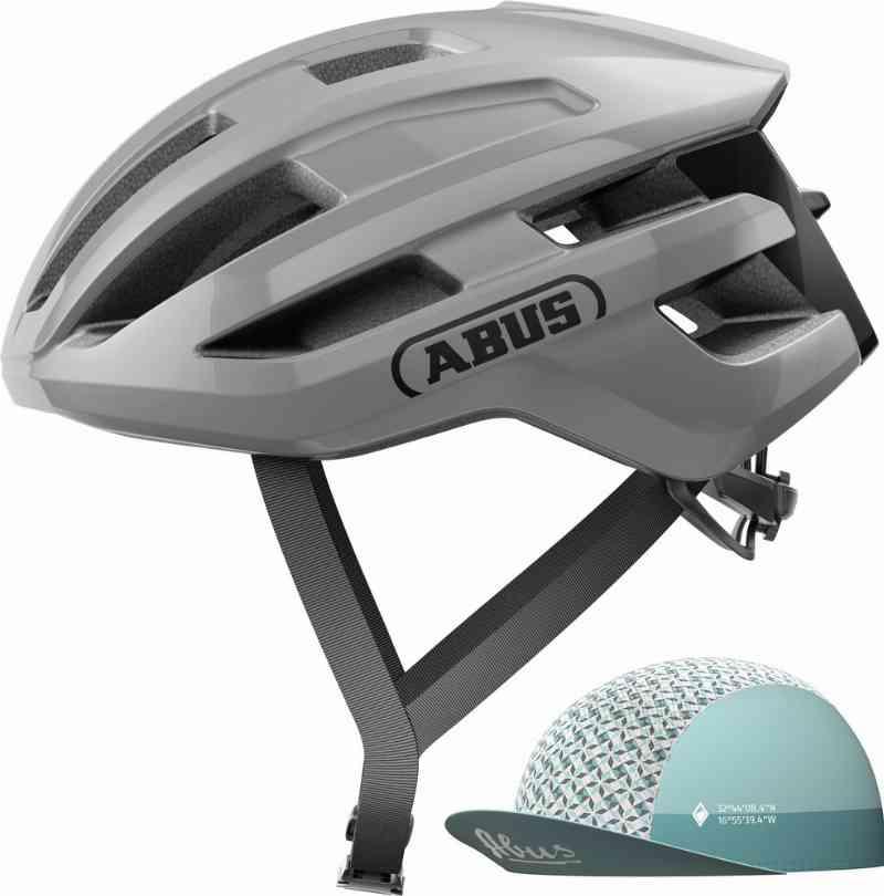 Abus PowerDome ACE med kasket - Grå (DK)