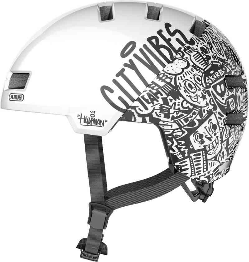 Abus Skurb ACE Hjelm - Hvid