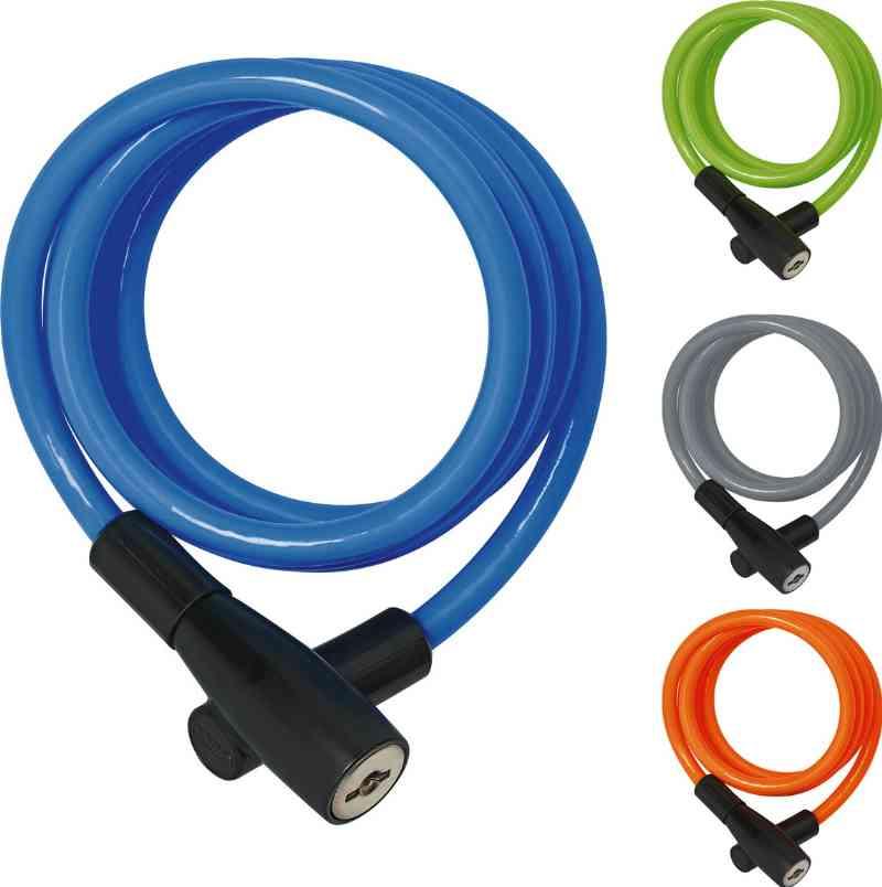 Abus Spirallås 3506 120 cm – Assorterede farver