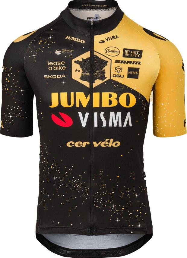 AGU Jersey SS Jumbo-Visma Herre TDF 2023