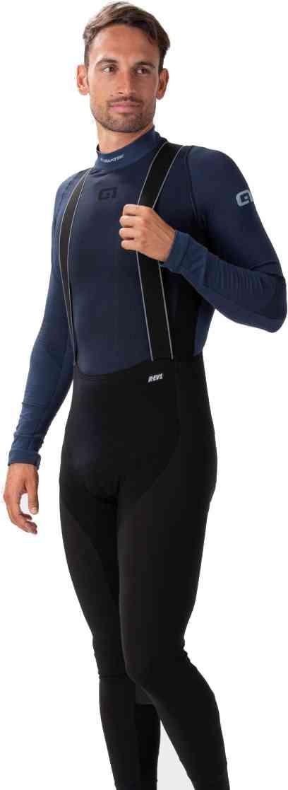 Alé Vinter Bib Tights Clima Warm Plus - Sort