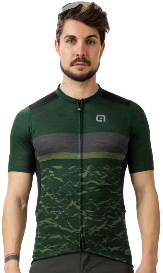 Alé Gravel Jersey til Mænd - Grøn
