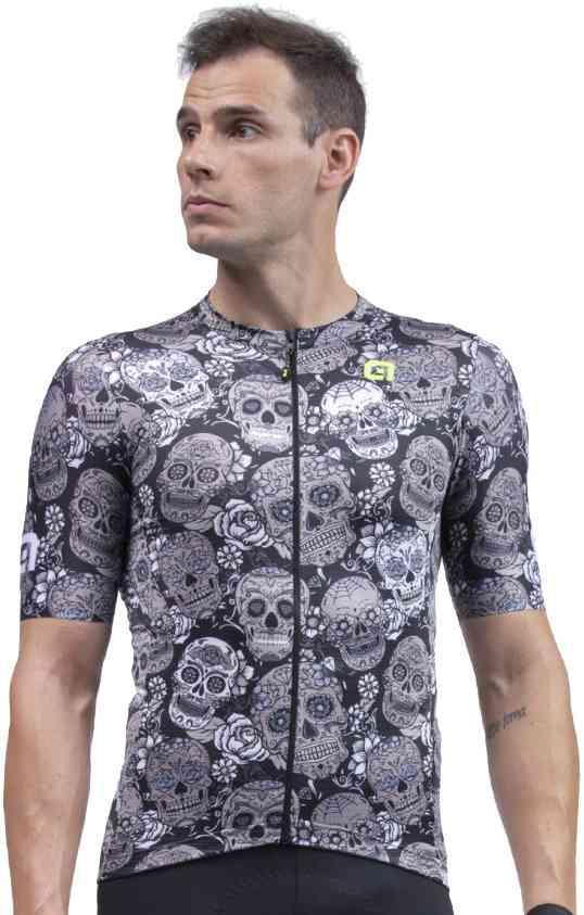 Alé Solid Jersey Mexico – Sort og Grå