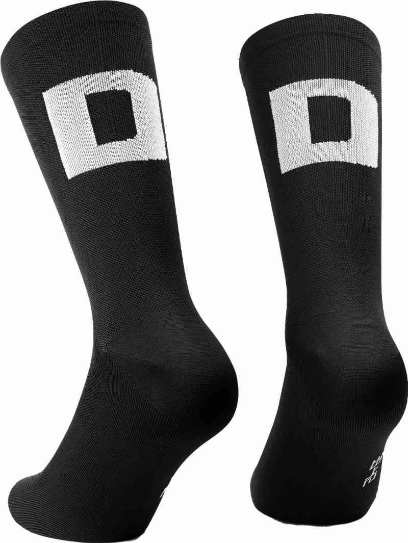 Assos Ego Sokker D – Sort Serie