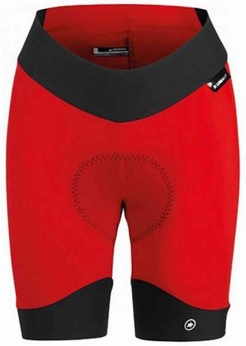 Assos Dame UMA GT Halvshorts - Rød Cykelbukser