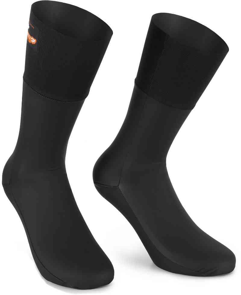 Assos RSR Thermo Regnstrømper - Sort