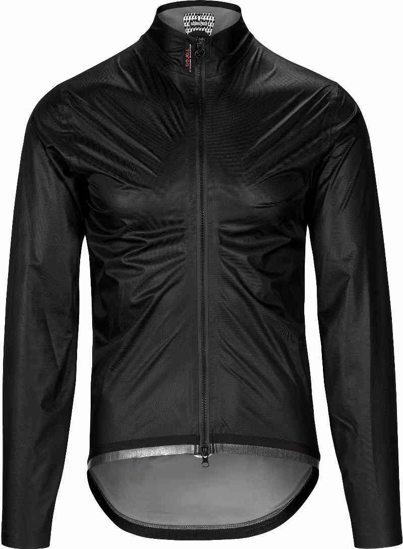 Assos EQUIPE RS Schlosshund Regnjakke - Sort