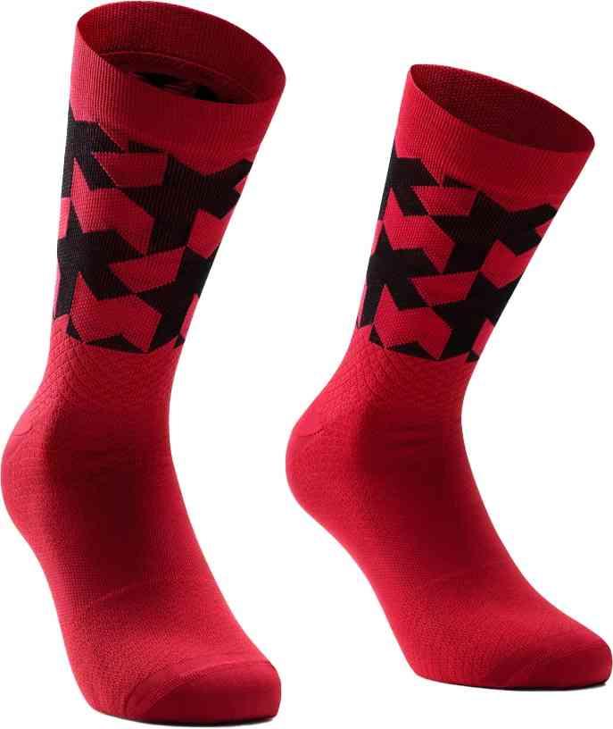 Assos Monogram Strømper EVO - Rød
