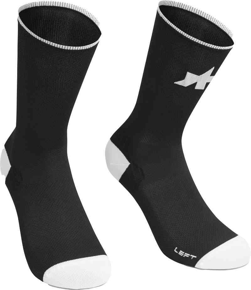Assos RS SUPERLEGER Strømper S11 - Sort Serie