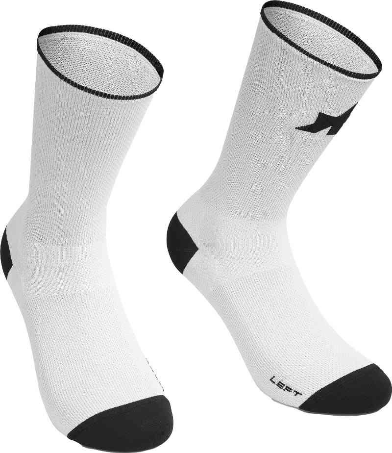 Assos RS SUPERLEGER Strømper S11 - Hvid Serie