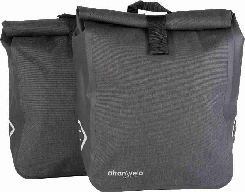 Atrán Velo Rejse Sidelommer - Sort