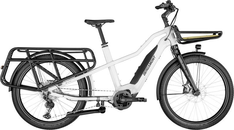 Bergamont E-Cargoville LT Expert 2022 - Hvid Cykel