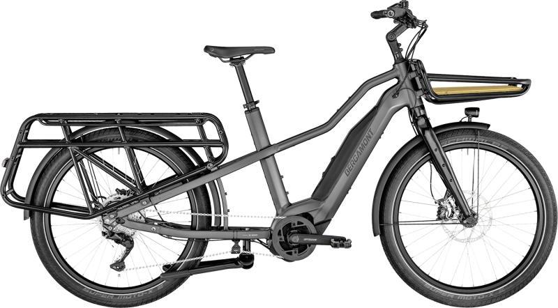 Bergamont E-Cargoville LT 2022 – Sort/Grå Cykel