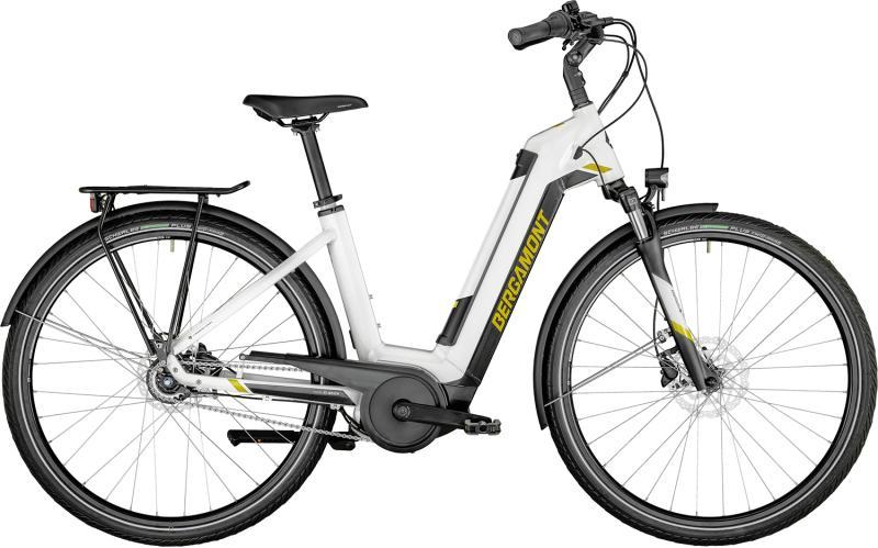 Bergamont E-Horizon N8 CB 500 Wave 2022 - Hvid Cykel