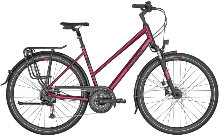 Bergamont Horizon 6 Damecykel 2022 - Komfortabel Lyserød Cykel