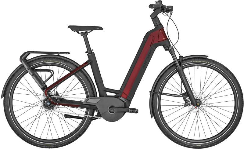 Bergamont E-Ville Expert 2024 – Sort/Rød Cykel