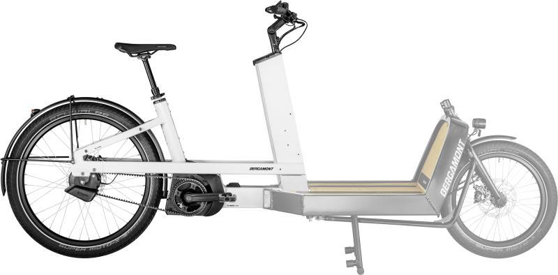 Bergamont E-Cargoville LJ Elite 2024 - Hvid Cykel