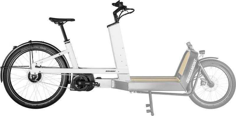 Bergamont E-Cargoville LJ Expert 2024 - Hvid Cykel