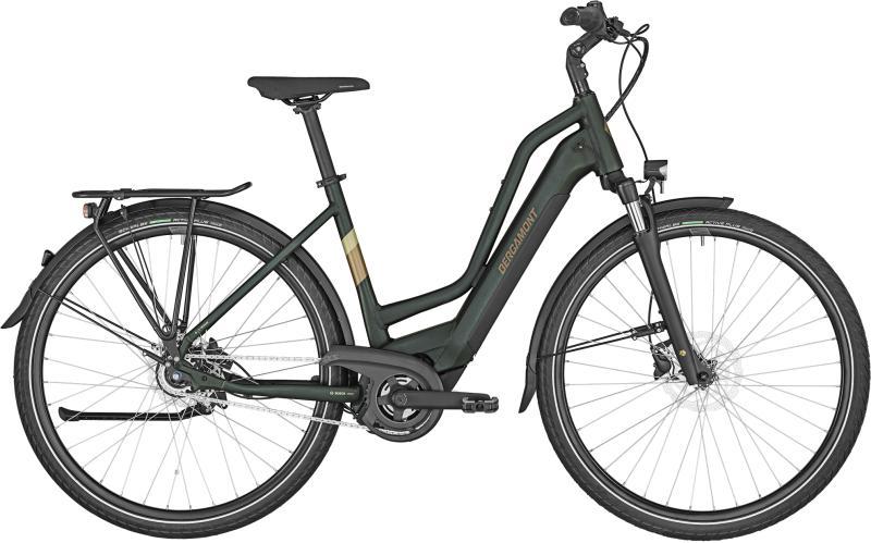 Bergamont E-Horizon N8 CB Amsterdam 2024 - Grøn cykel