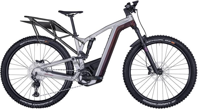Bergamont E-Trailster 130 Pro 2024 – Sølv/Rød Cykel