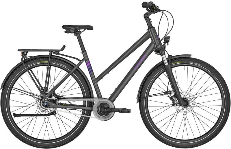 Bergamont Horizon Plus N8 FH Damecykel 2024 - Grå