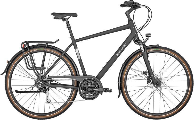 Bergamont Horizon 4 Herre 2024 - Sort