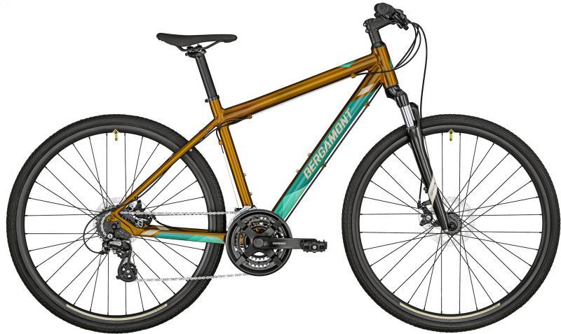 Bergamont Helix 3.5i 2023 - Guld og Turkis Cykel