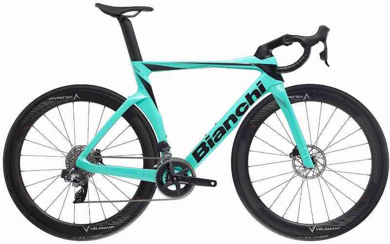 Bianchi Oltre Comp Rival eTap AXS 24 gear 2024 - Turkis