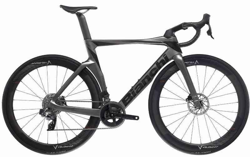Bianchi Oltre Comp Rival eTap AXS 24 gear 2024 - Grå