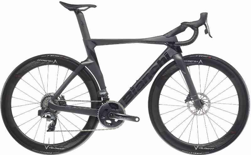 Bianchi Oltre Pro Sram Force eTap AXS 2024 - Gråcykel
