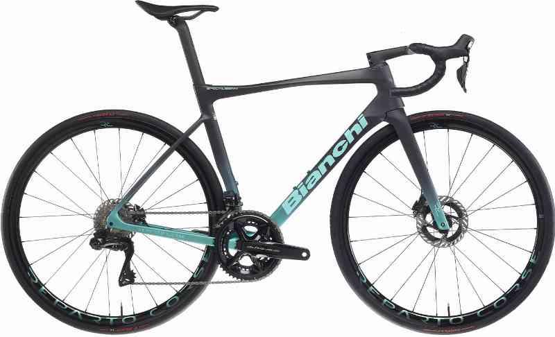 Bianchi Specialissima RC Durace Di2 24 gear 2024 - Sort