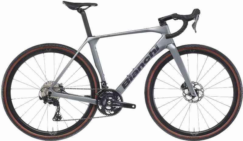 Bianchi Impulso PRO GRX 820 2024 - Grå Cykel
