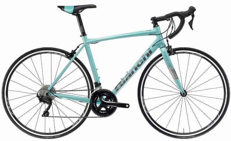 Bianchi Via Nirone 7 Alu 105 Cykel 2022 - Celeste