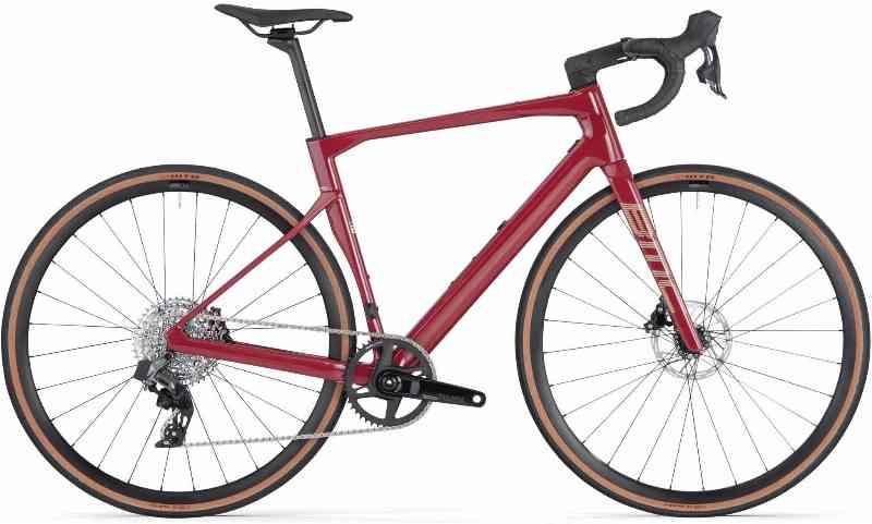 BMC Roadmachine X TWO 2024 - Mørkerød / Sand