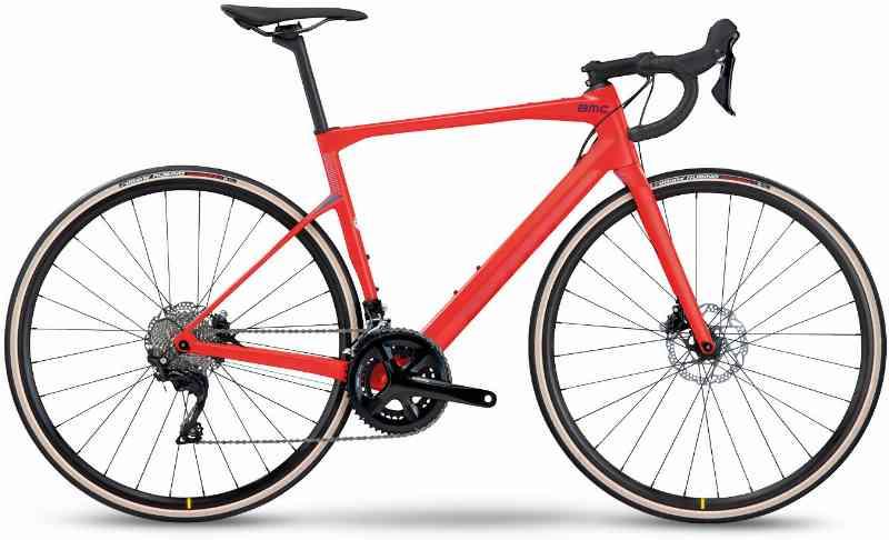 BMC Roadmachine SEVEN 2023 - Rød Cykel