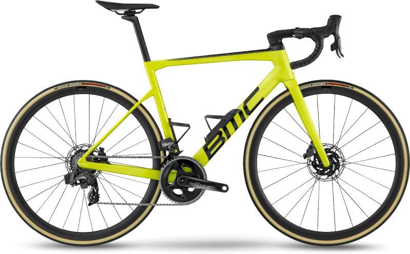 BMC Teammachine SLR01 FOUR 2022 – Gult Cykelstel