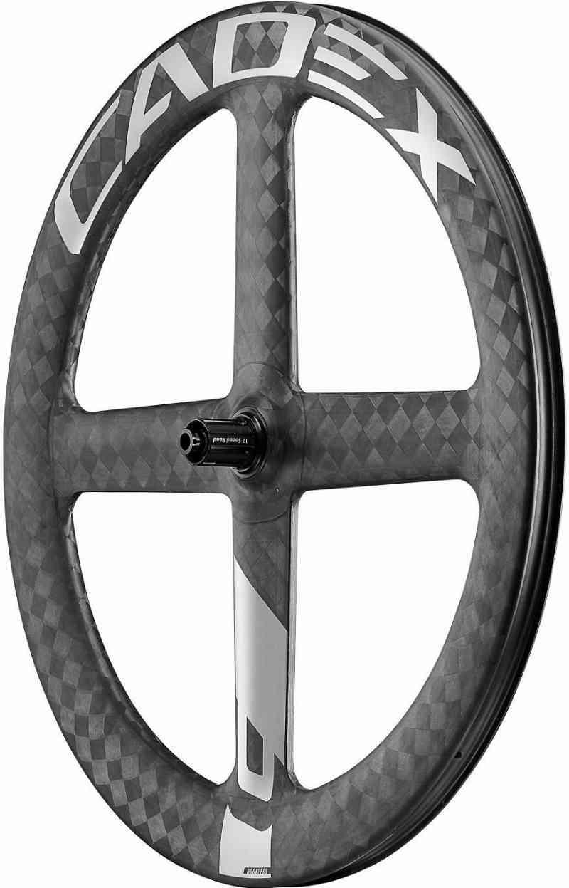 CADEX Aero 4-Spoke Tubeless Baghjul - Shimano HG