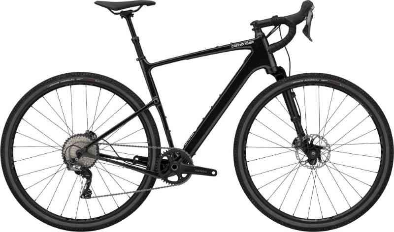 Cannondale Topstone Carbon 2 2023 - Sort Cykel