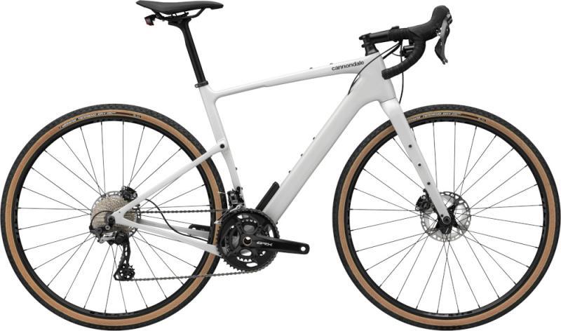 Cannondale Topstone Carbon 2 2023 - Hvid Gravelcykel
