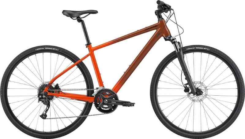 Cannondale Quick CX 2 Herre 2023 - Rød Cykel