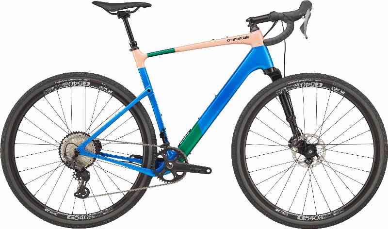 Cannondale Topstone Carbon 2 Lefty 2024 - Elektrisk Blå