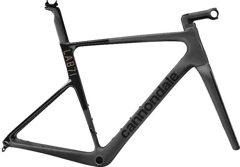 Cannondale LAB71 SuperSix EVO Rammesæt 2023 - Sort