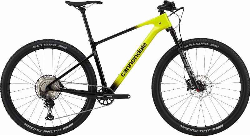 Cannondale Scalpel HT Carbon 3 2024 – Sort/Gul Mountainbike