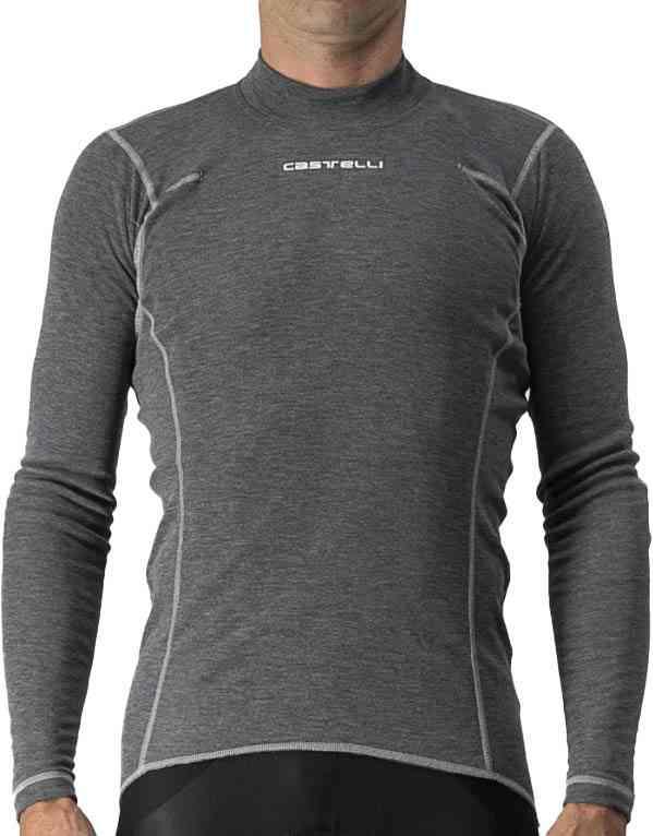 Castelli Flanders Varm Langærmet T-shirt - Grå