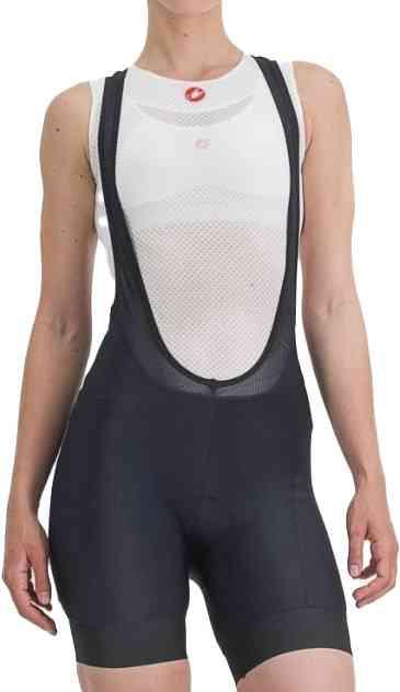 Castelli PRIMA BIBSHORT Cykelbukser - Sort/Hibiscus
