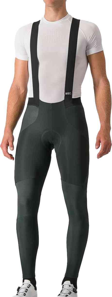 Castelli SORPASSO RoS BIBTIGHTS Cykelbukser - Rover Grøn
