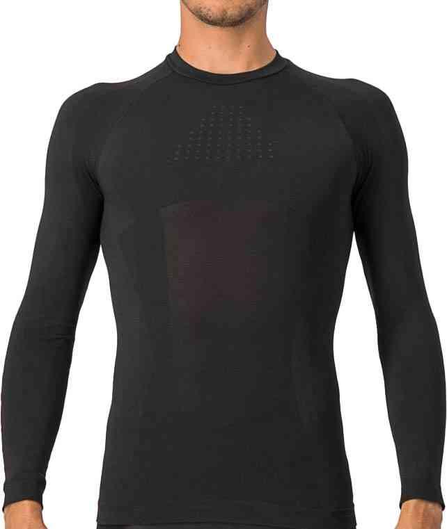 Castelli CORE SEAMLESS BASE LAYER Langærmet - Sort