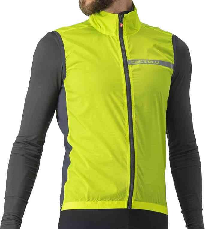 Castelli SQUADRA STRETCH VEST – Gule farve